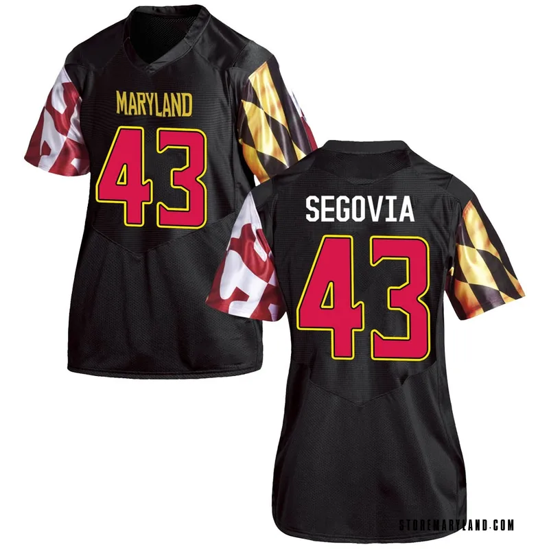 Black Brenden Segovia Women's Maryland Terrapins Football College